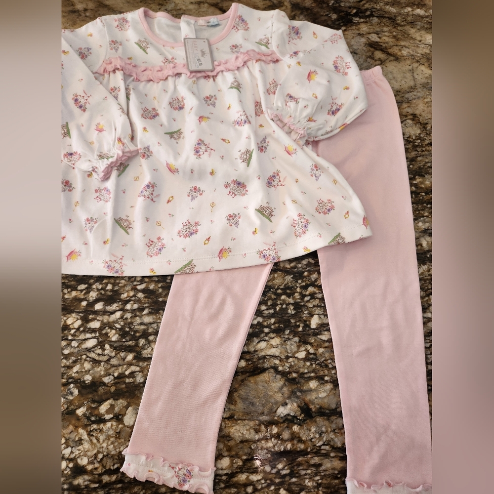 Pink Floral Kids Set